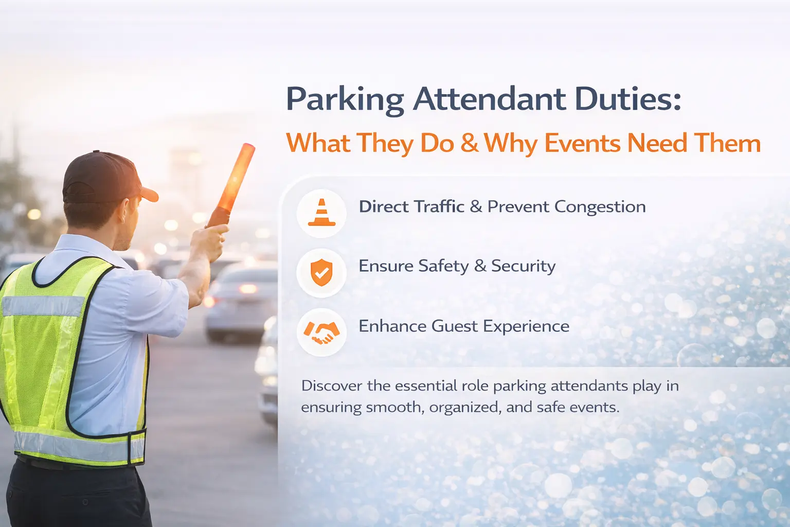 Parking Attendant Duties
