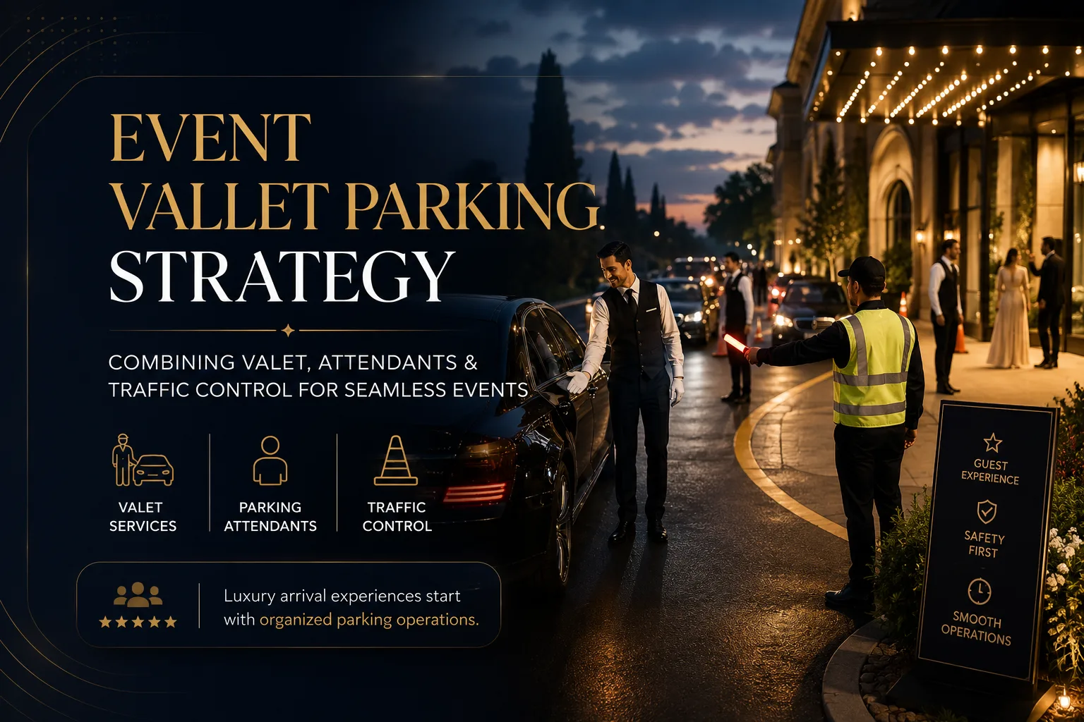 Event Valet Parking Strategy | Valet & Traffic Management