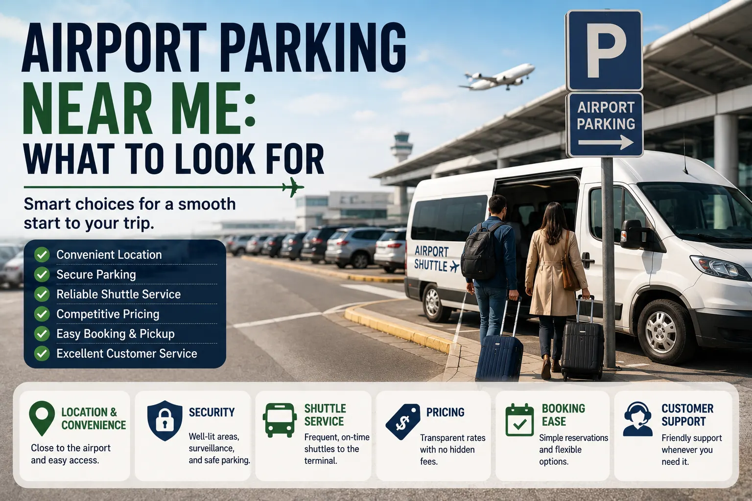 What to Look for When Choosing Airport Parking Near You