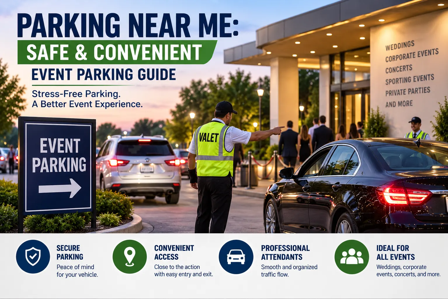 Parking Near Me: Safe & Convenient Event Parking Guide